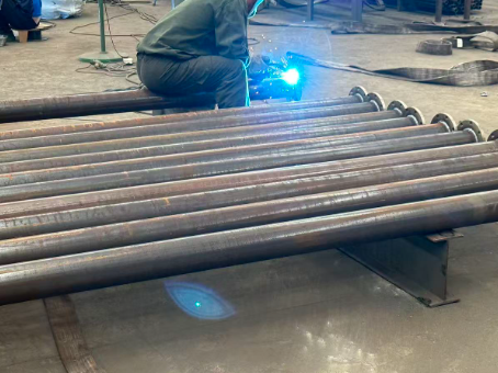 城口20#无缝注浆管加工108*6钢花管棚管